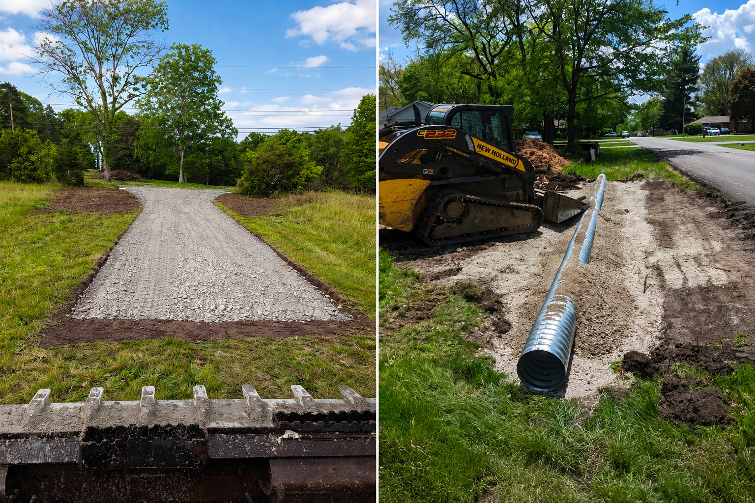Driveway Install & Repair